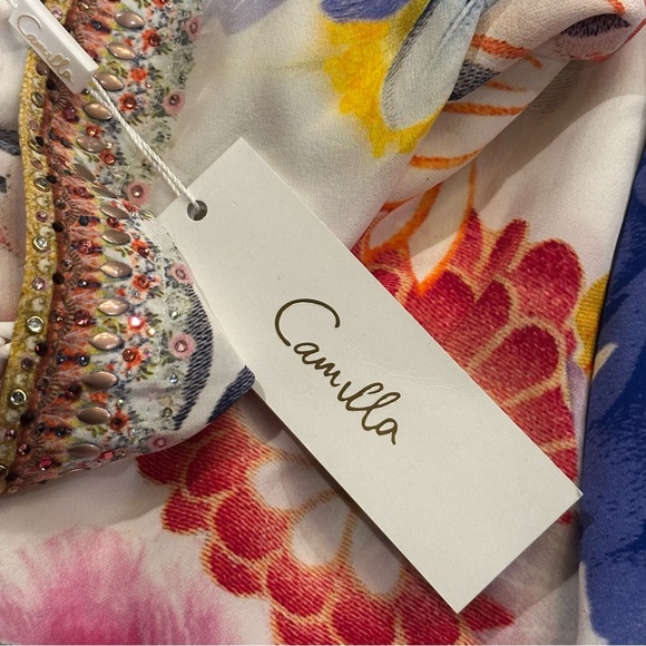 CAMILLA: NEW w/TAGS!!  memories of a garden silk tunic dress NWT - Picture 2 of 8